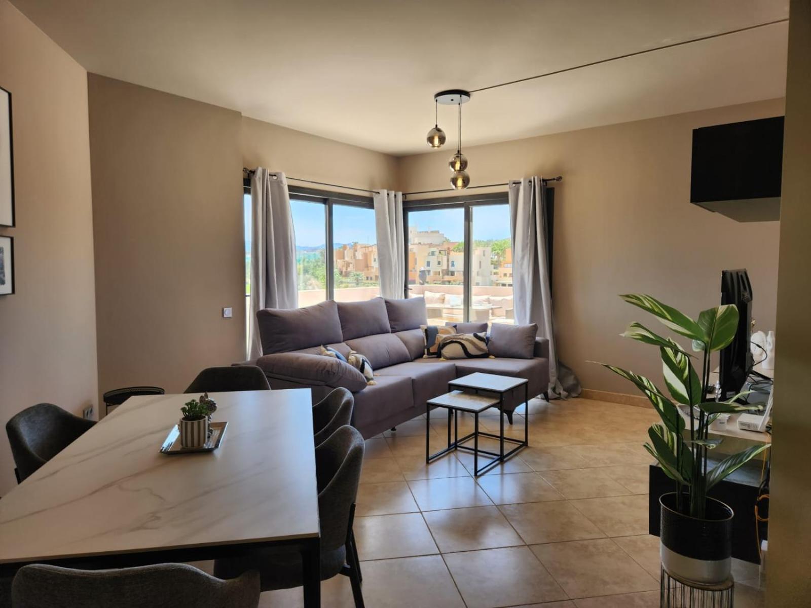 Atico Esquinero Con Preciosas Vistas Al Valle Del Este Golf Con Piscina Comunitaria! Vera Eksteriør billede