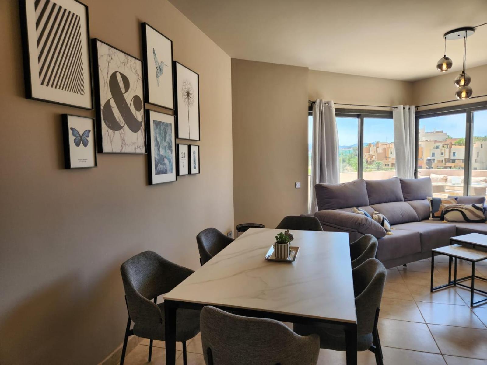 Atico Esquinero Con Preciosas Vistas Al Valle Del Este Golf Con Piscina Comunitaria! Vera Eksteriør billede
