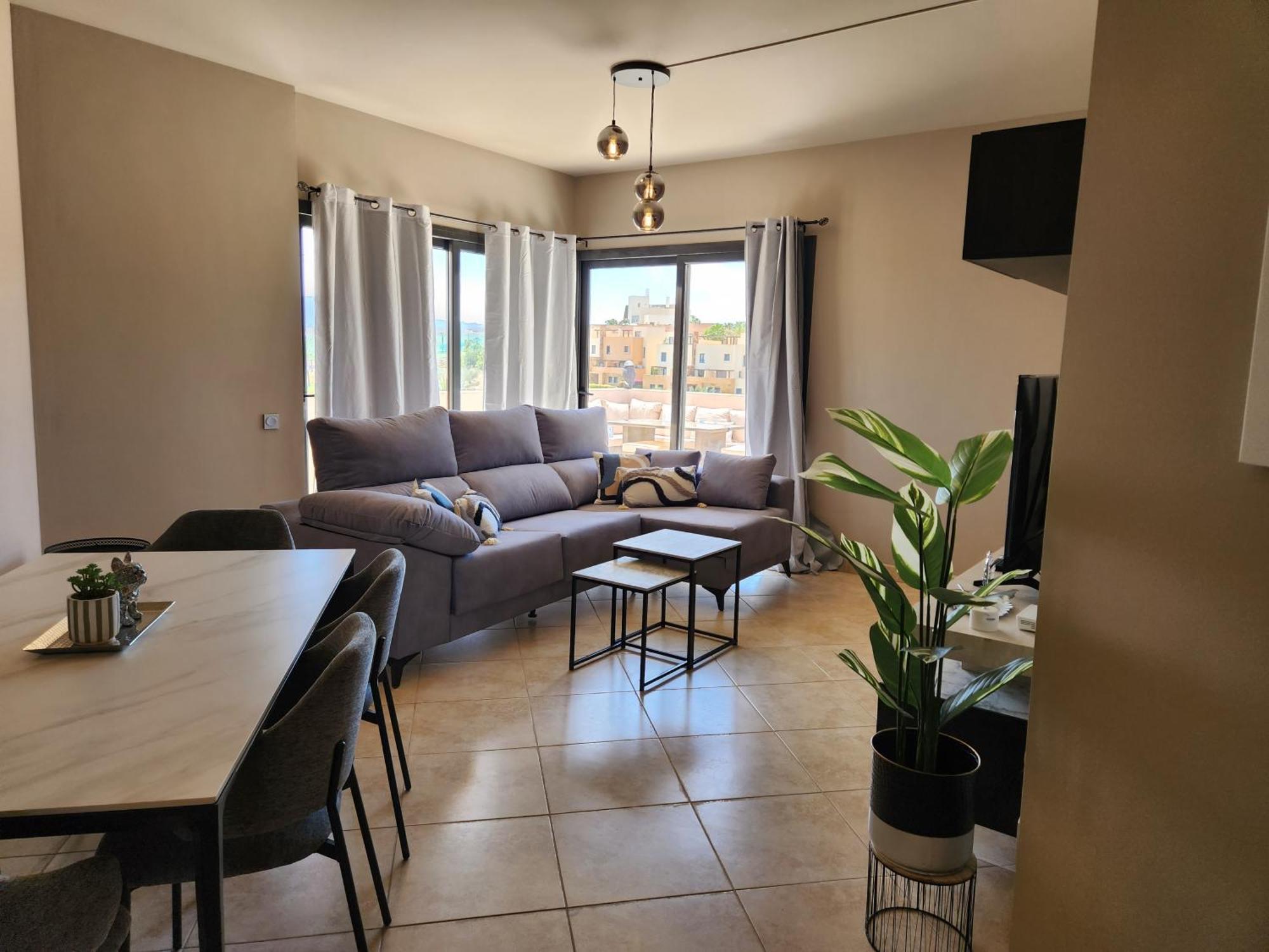 Atico Esquinero Con Preciosas Vistas Al Valle Del Este Golf Con Piscina Comunitaria! Vera Eksteriør billede